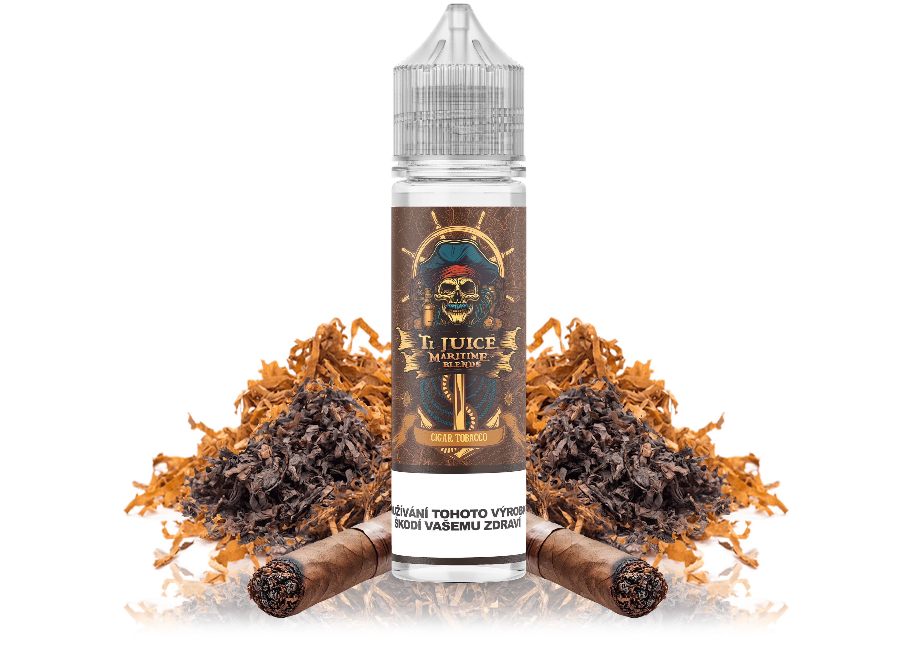 Příchuť TI Juice Maritime Blends - Cigar Tobacco SnV 10ml