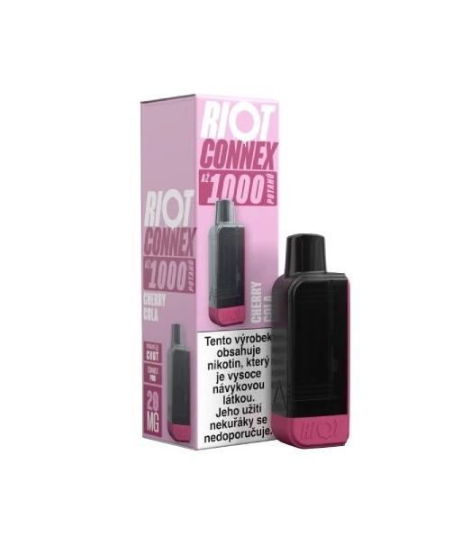 Riot Squad RIOT Connex 1000 POD náplň - Cherry Cola Nikotin: 20 mg