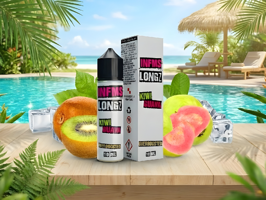 Příchuť SNV Infamous LongZ - Kiwi Guava 10ml