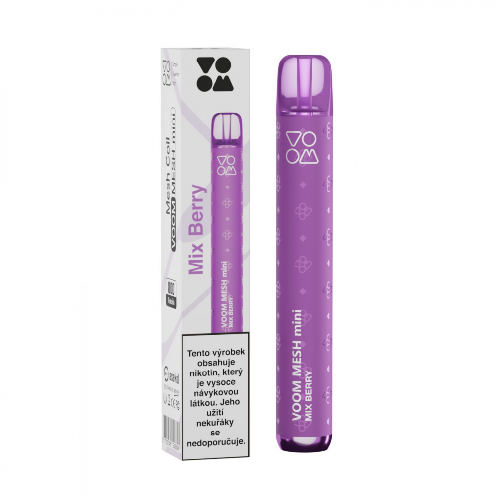 Voom Mesh Mini jednorázová ecigareta Mix Berry - 20mg