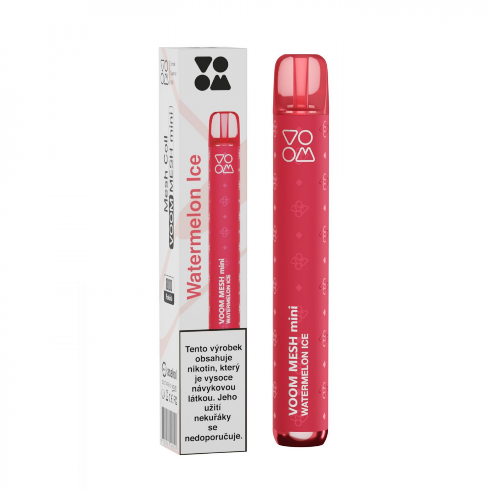 Voom Mesh Mini jednorázová ecigareta Watermelon Ice - 20mg