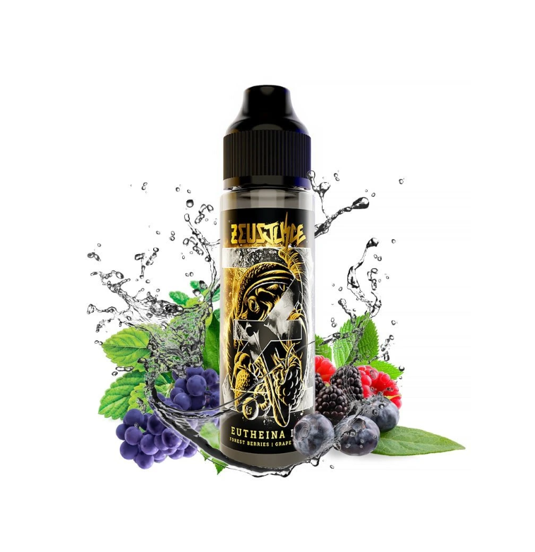 Příchuť Zeus Juice SnV - Eutheina ICE / Hroznové víno, Lesní plody, Máta, Koolada - 10ml