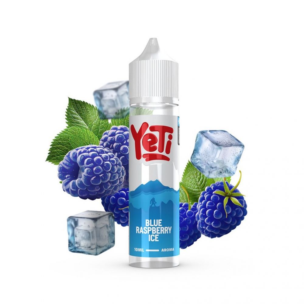 Příchuť Yeti Summit Series SnV - Blue Raspberry Ice 10ml
