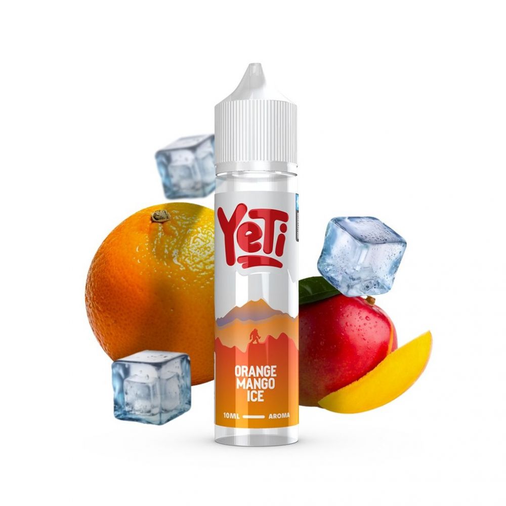 Příchuť Yeti Summit Series SnV - Orange Mango Ice 10ml