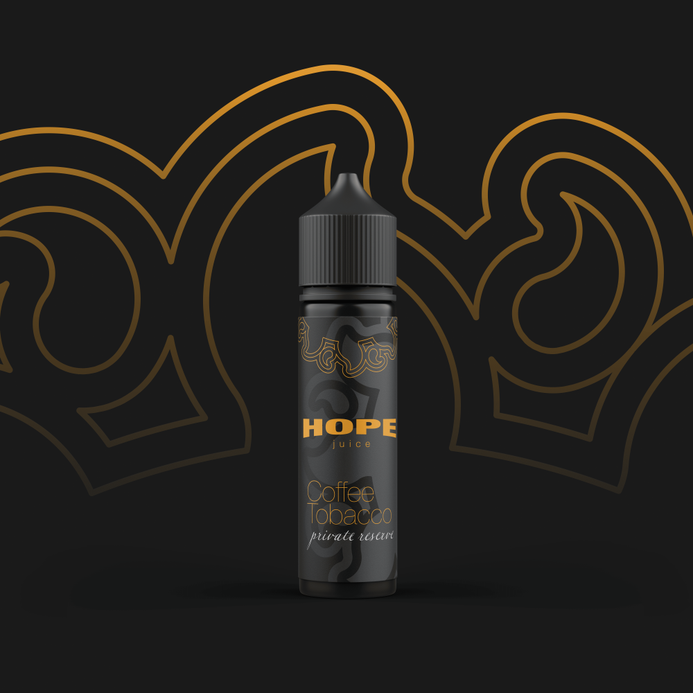 LaVape Příchuť Hope Juice Private Reserve - Coffee Tobacco 10ml SnV