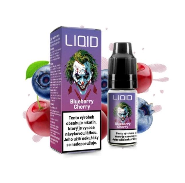 iJoy Nikotinová sůl LIO Liqid Salt Blueberry Cherry 10ml - 16mg