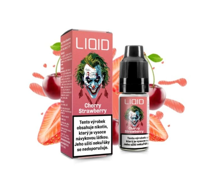 iJoy Nikotinová sůl LIO Liqid Salt Cherry Strawberry 10ml - 16mg
