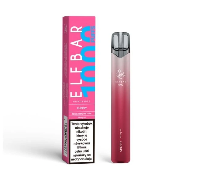 ELF BAR 1000 jednorázová ecigareta Cherry - 20mg