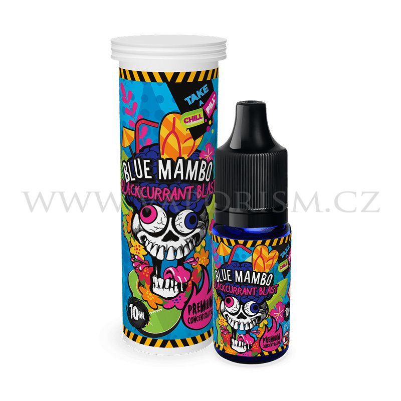 Příchuť Chill Pill - Blue Mambo - Blackcurrant Blast / Černý rybíz 10ml