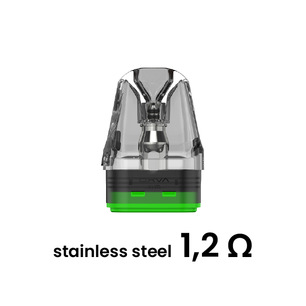 Oxva Xlim Stainless Steel Top Refill cartridge - 1,2 Ω