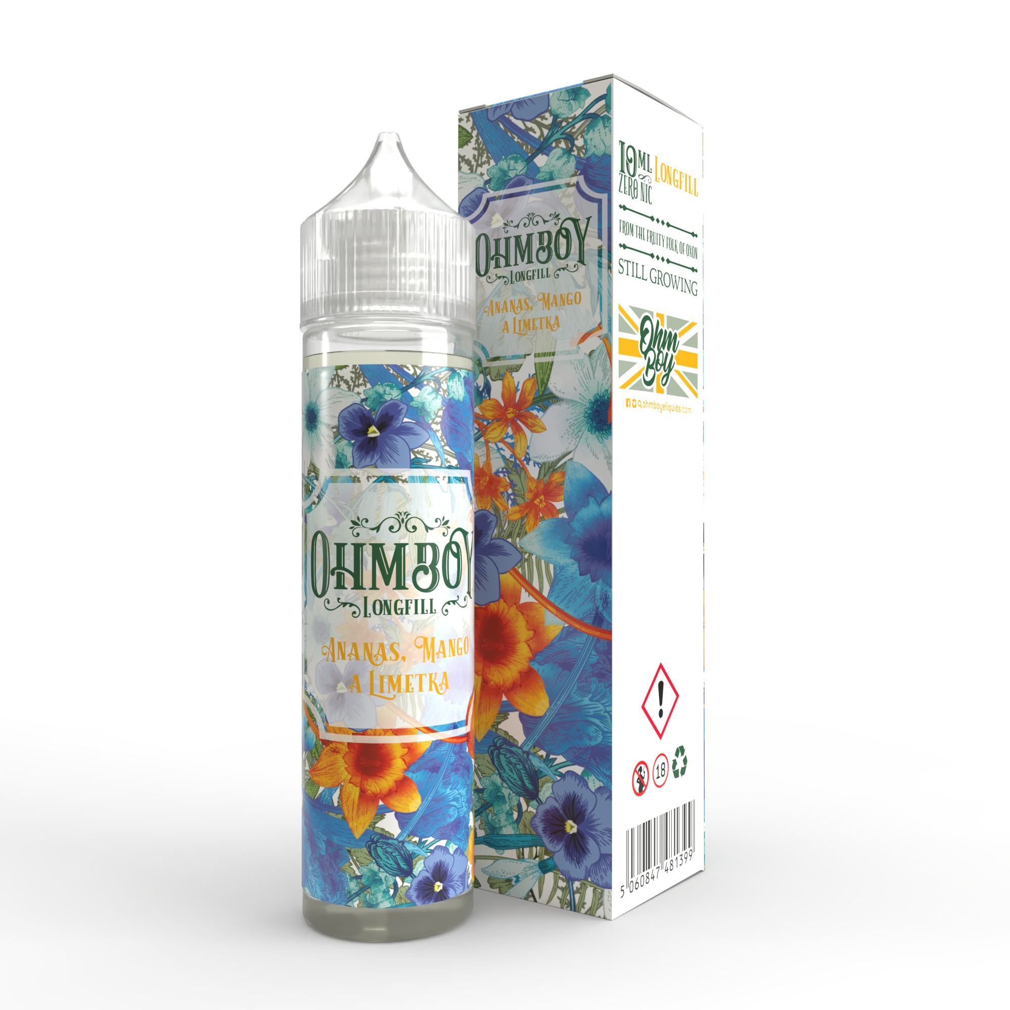 Ohmboy Volume ll SnV - Pineapple Mango and Lime - 10ml