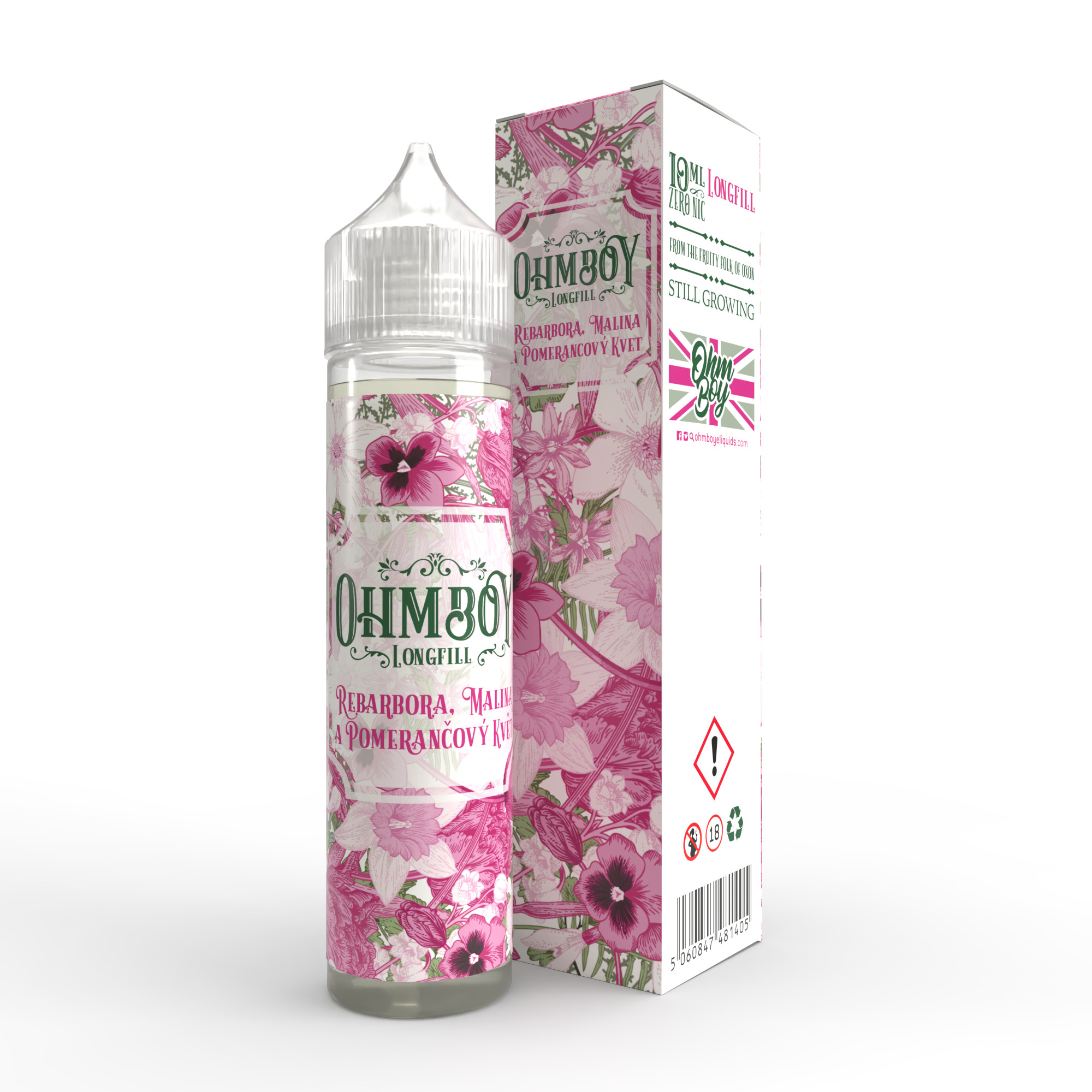 Ohmboy Volume ll SnV - Rhubarb Raspberry Orange Blossom - 10ml