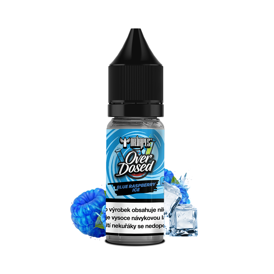 Nikotinová Sůl Dr. Vapes OverDosed - Blue Raspberry Ice - 20mg/ml