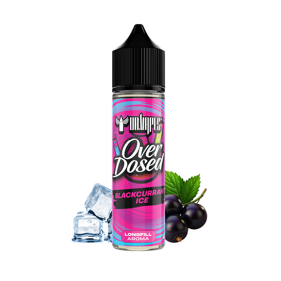 Příchuť Dr. Vapes OverDosed SnV - Blackcurrant Ice 10ml