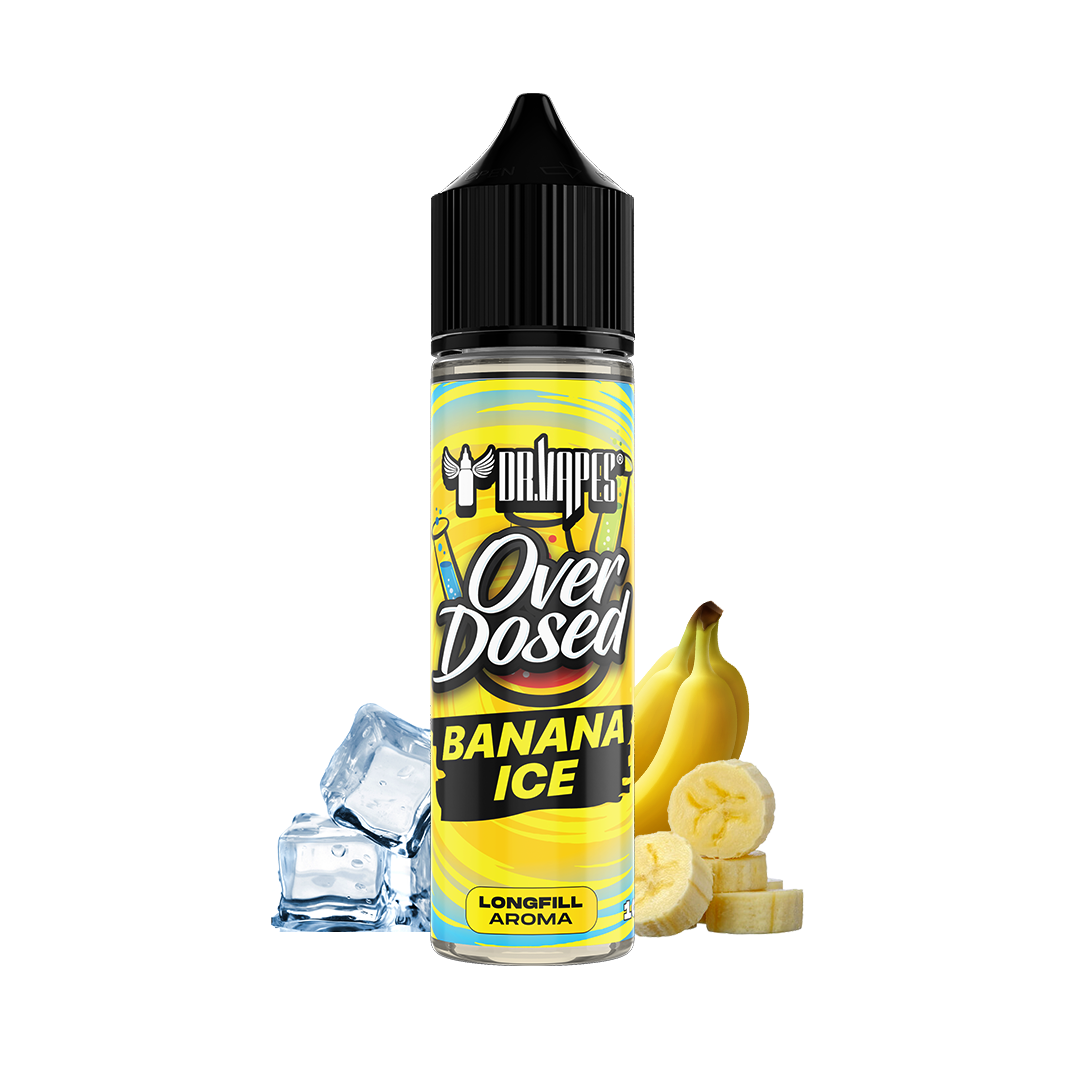 Příchuť Dr. Vapes OverDosed SnV - Banana Ice 10ml
