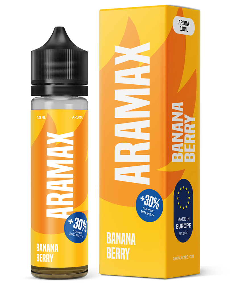 Příchuť Aramax - Banana Berry 10ml