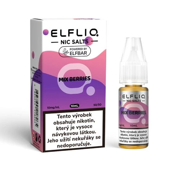Nikotinová Sůl ELF BAR ElfLiq - Mix Berries 10ml Nikotin: 20 mg - Kolek R