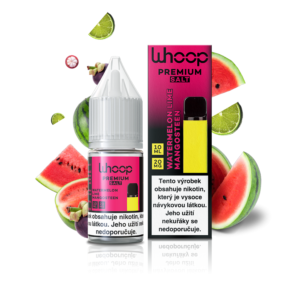 Nikotinová Sůl Whoop - Watermelon Lime Mangosteen 10ml - 20mg