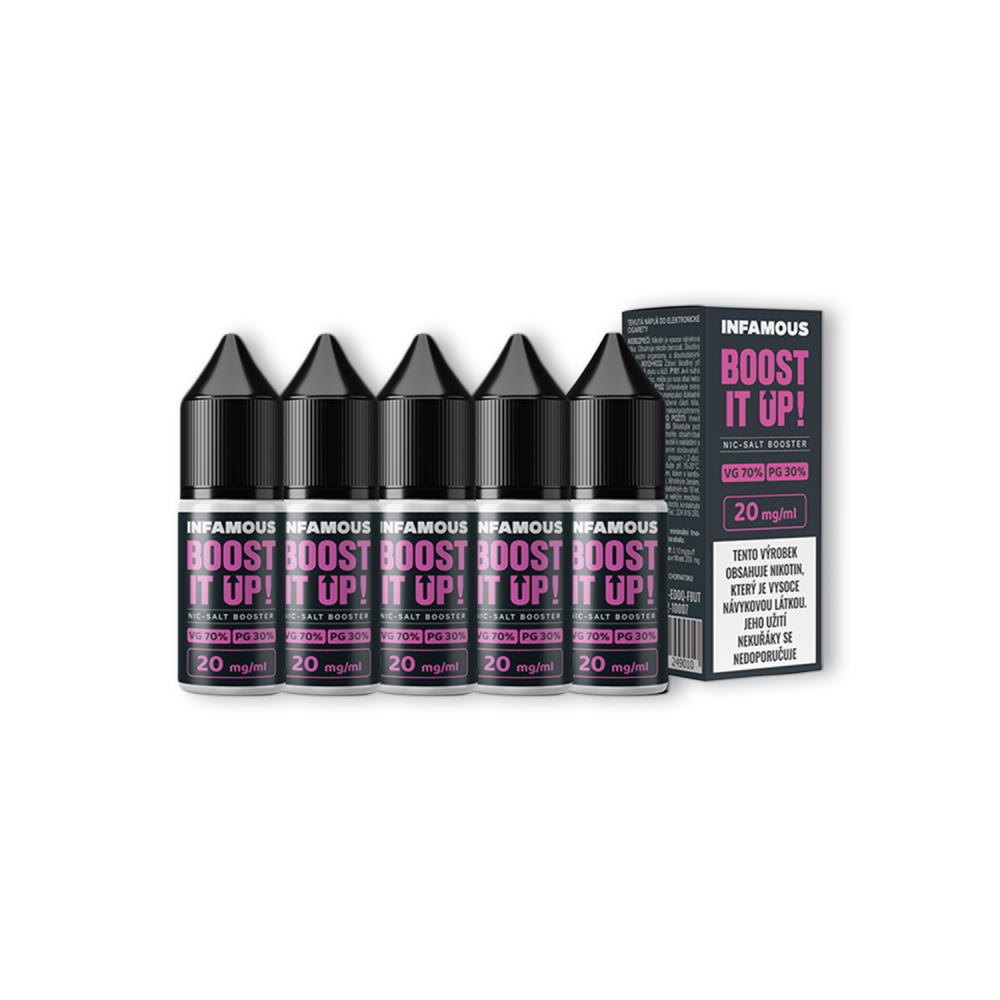 Infamous Booster NicSalt DL 70/30 - 20mg - 5x10ml