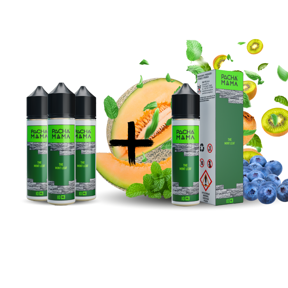 Charlie´s Chalk Dust Příchuť SNV Pacha Mama The Mint Leaf 10ml - Akce 3+1 zdarma