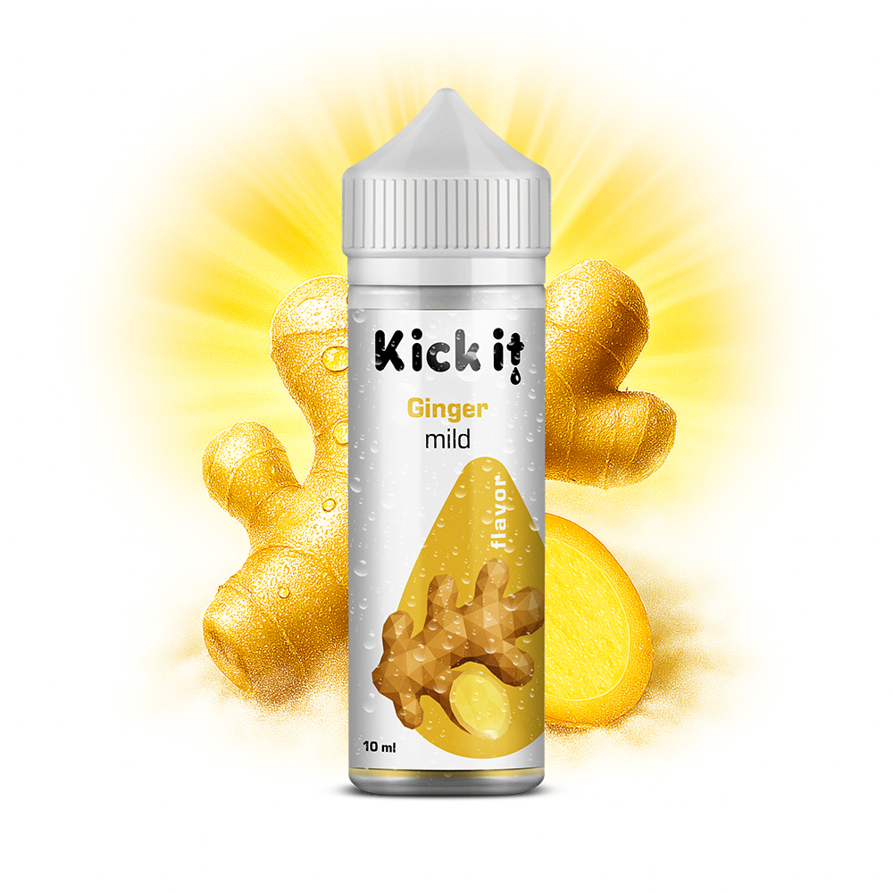 Kick IT Příchuť KickIt - Zázvor / Ginger Mild 10ml SnV