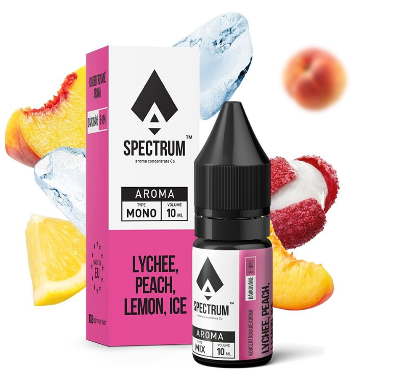 Pro Vape Příchuť ProVape Spectrum - Ledové liči, broskev a citron 10ml