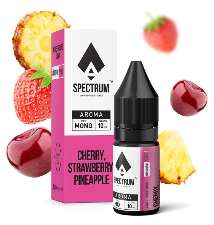 Pro Vape Příchuť ProVape Spectrum - Třešeň, jahoda a ananas 10ml