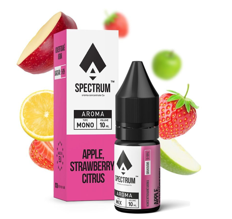 Pro Vape Příchuť ProVape Spectrum - Jablko, jahoda a citron 10ml