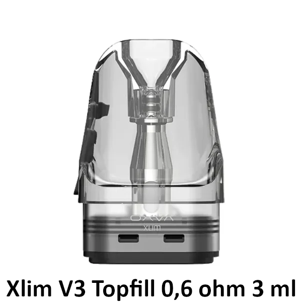 Oxva Xlim V3 3ml cartridge Top Refill - 0,6 Ω