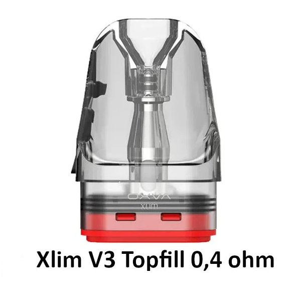 Oxva Xlim V3 2ml cartridge Top Refill - 0,4 Ω