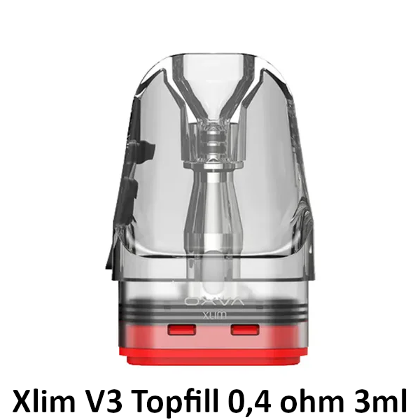 Oxva Xlim V3 3ml cartridge Top Refill - 0,4 Ω