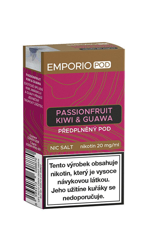 Imperia Emporio POD náplň - Kiwi Passionfruit Guava 20 mg