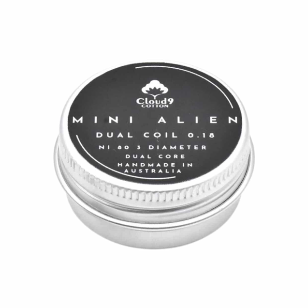 Předmotané spirálky Cloud 9 Mini Alien Ni80 0,18 ohm (2ks)