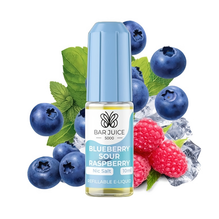Bar Juice 5000 Salt - Blueberry Sour Raspberry 10ml Nikotin: 20 mg
