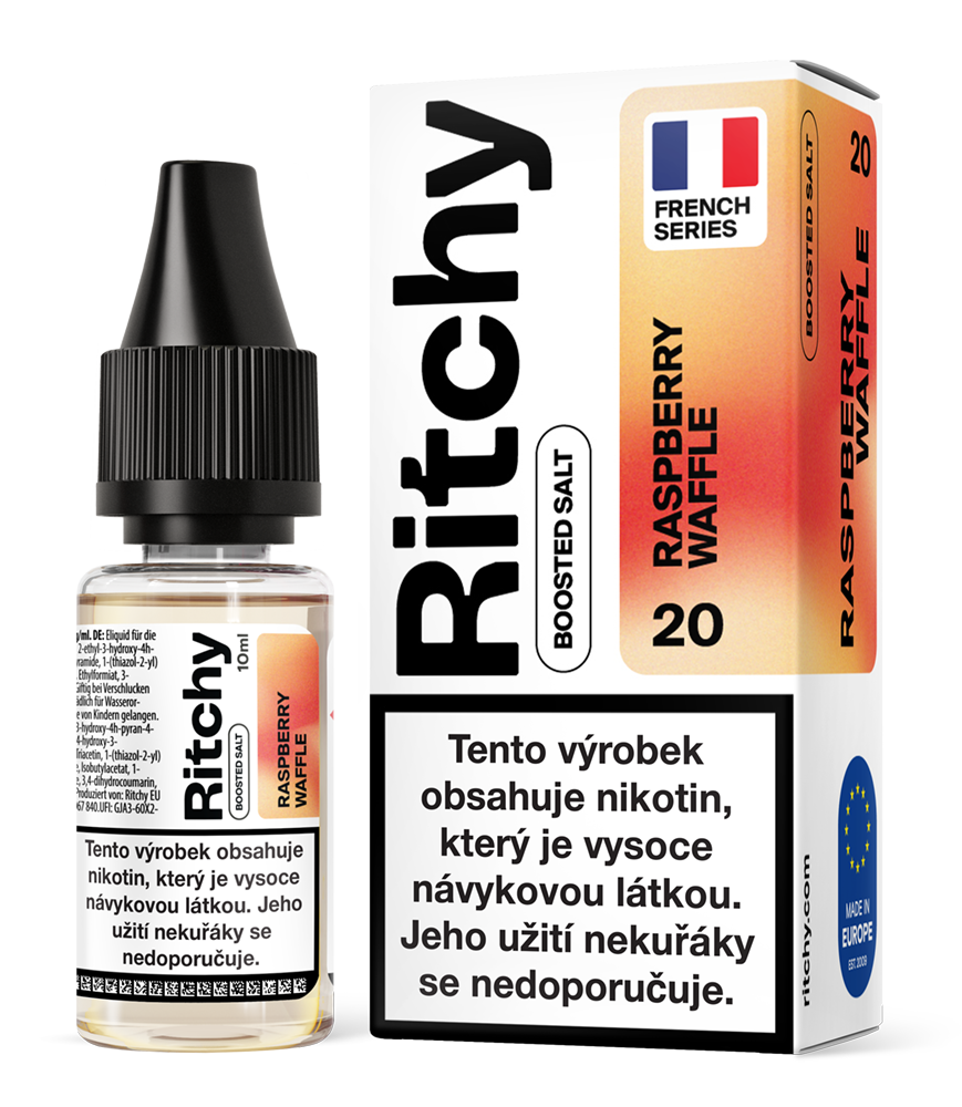 Ritchy - Liqua Ritchy Salt - Raspberry Waffle 10ml Nikotin: 20 mg