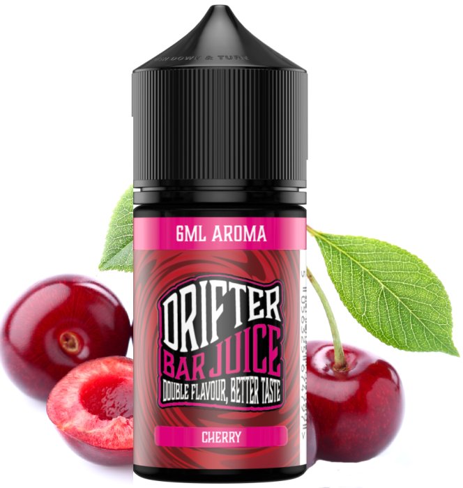 Juice Sauz Příchuť Drifter Bar Juice - Cherry SnV 6/30ml