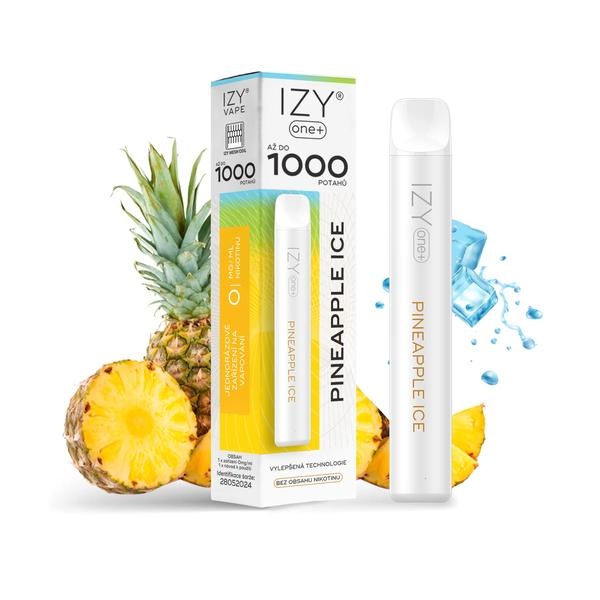IZYVAPE Jednorázová ecigareta IZY ONE+ - Pineapple Ice 0mg/ml