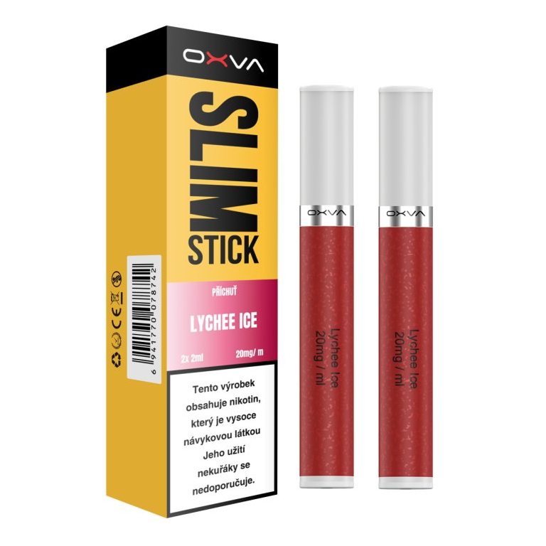 Oxva SlimStick náplň Lychee Ice 20 mg, 2ks