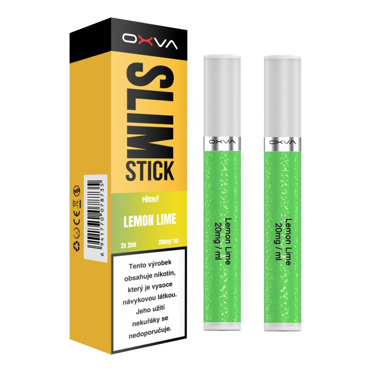 Oxva SlimStick náplň Lemon Lime 20 mg, 2ks