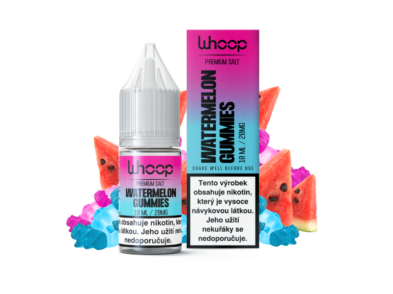 Nikotinová Sůl Whoop - Watermelon Gummies 10ml - 20mg