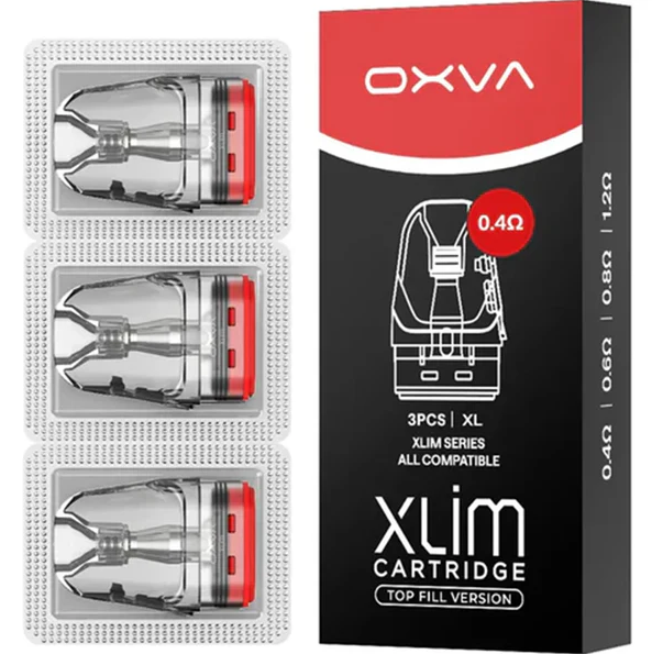 Oxva Xlim V3 2ml cartridge Top Refill - 0,4 Ω (celé balení, 3ks)