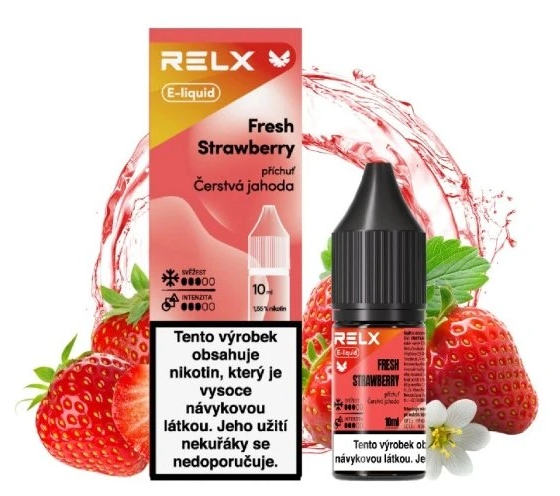e-liquid RELX Fresh Strawberry 10ml - 18mg