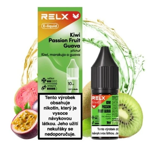 e-liquid RELX Kiwi Passion Fruit Guava 10ml - 18mg