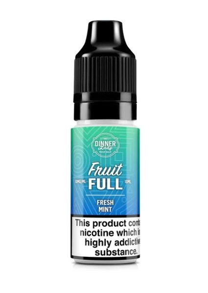 Nikotinová Sůl Dinner Lady Bar Salts Fruit Full Fresh Mint 10ml - 20mg