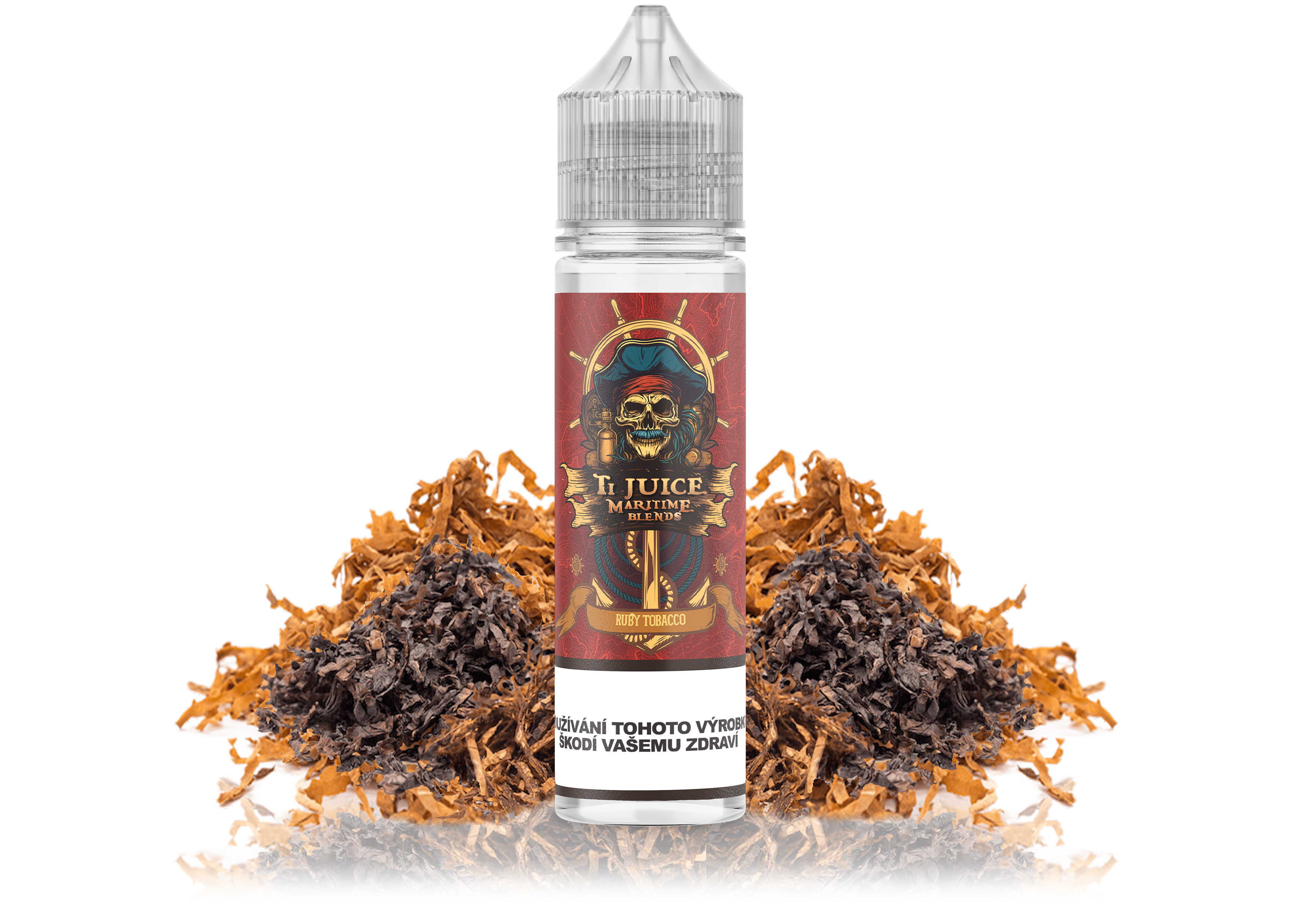 Příchuť TI Juice Maritime Blends - Ruby Tobacco SnV 10ml