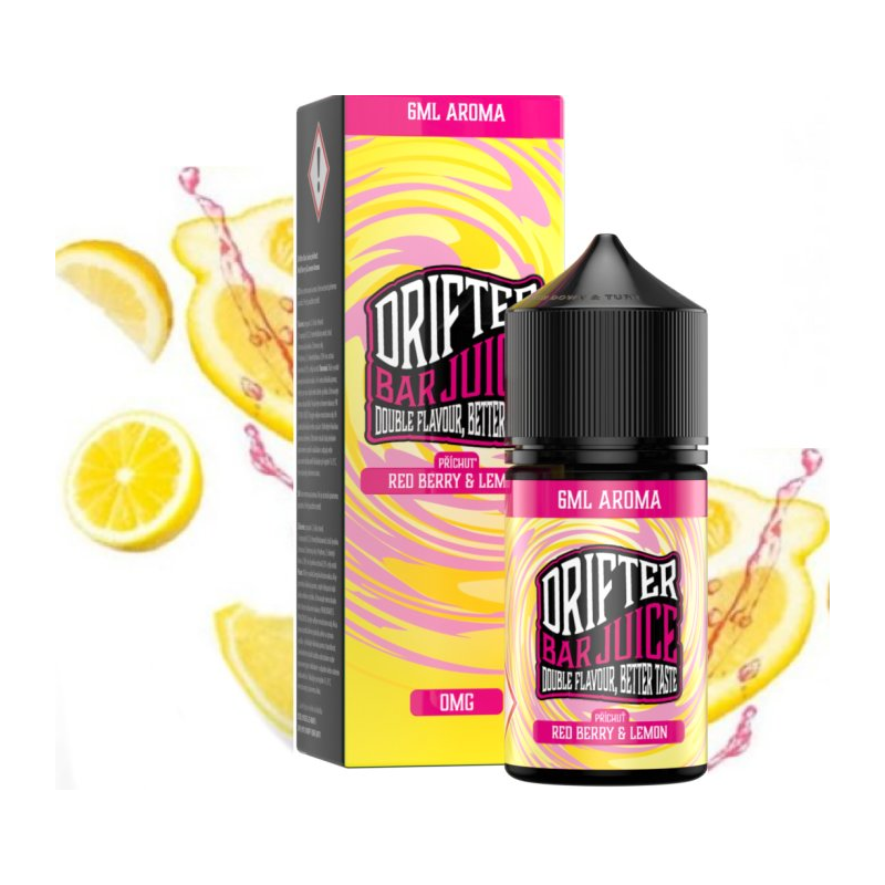 Juice Sauz Příchuť Drifter Bar Juice - Red Berry and Lemon SnV 6/30ml