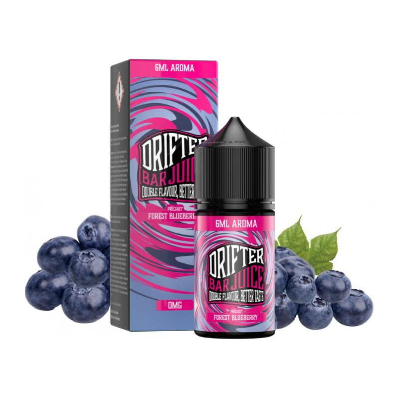 Juice Sauz Příchuť Drifter Bar Juice - Forest Blueberry SnV 6/30ml