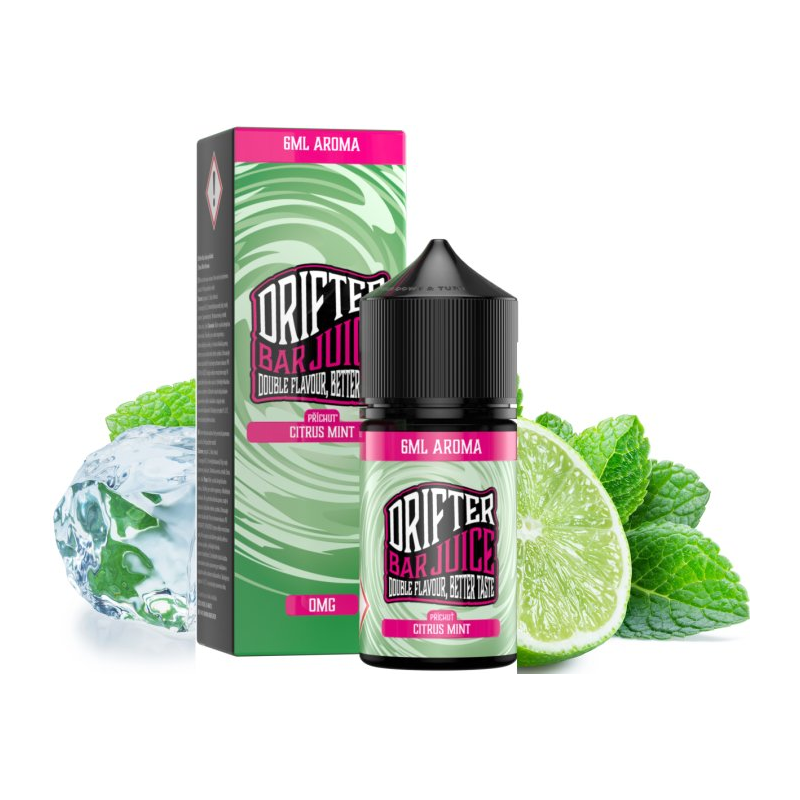 Juice Sauz Příchuť Drifter Bar Juice - Citrus Mint SnV 6/30ml