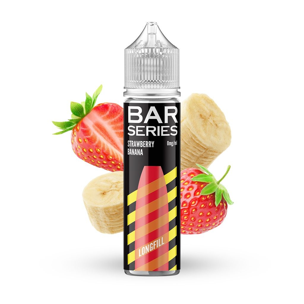 Příchuť Bar Series SnV - Strawberry Banana / Jahoda a banán 10ml