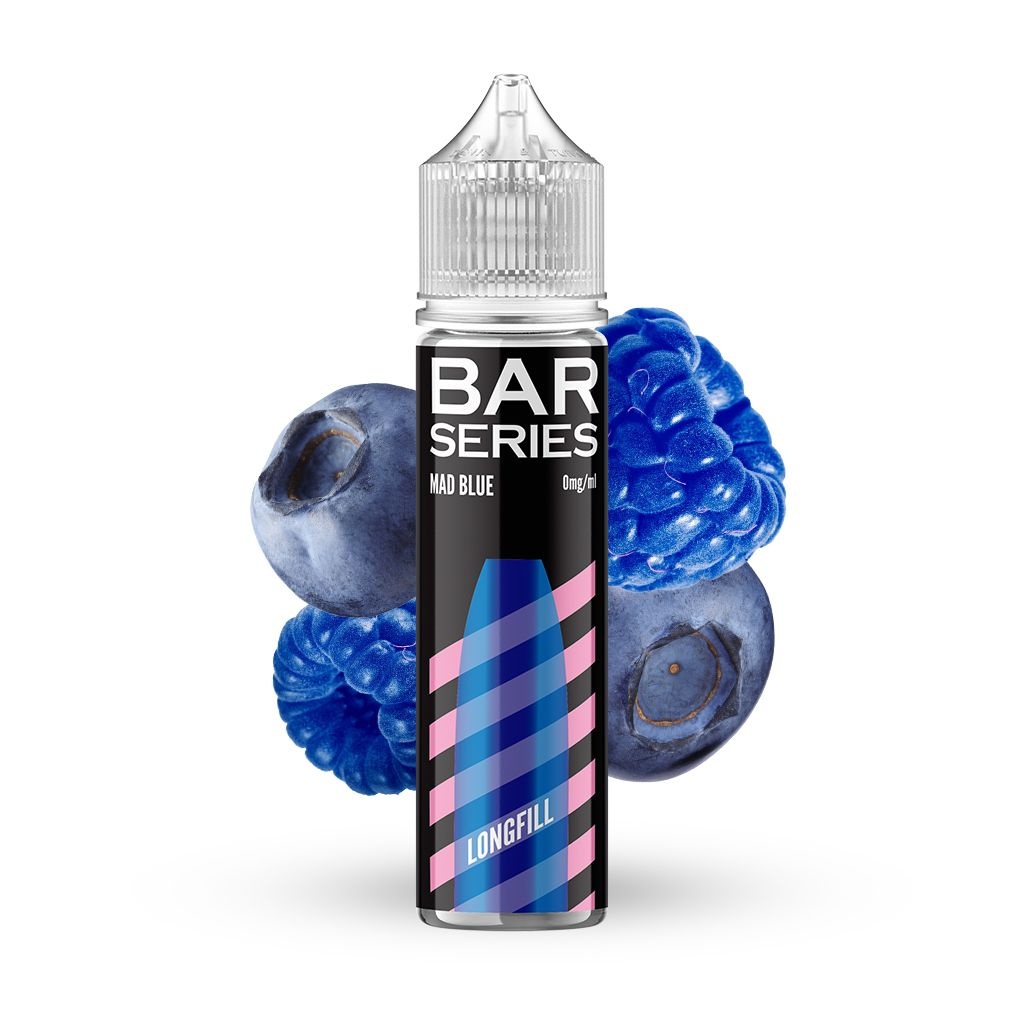 Příchuť Bar Series SnV - Mad Blue / Borůvka a modrá malina 10ml